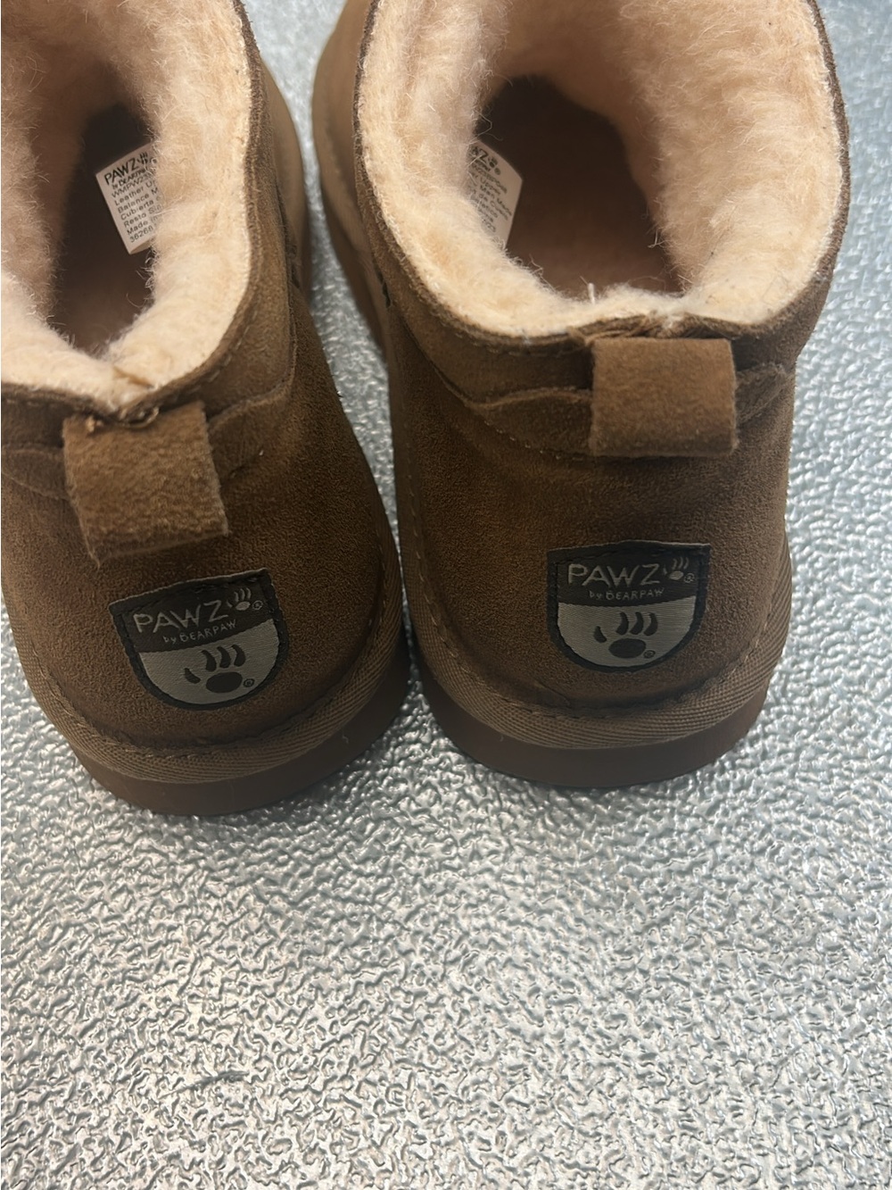 UGG Chestnut Brown Shearling-Lined Ankle Booties